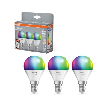 Osram lights E14 4.9 Watt dimmable 470 Lumen