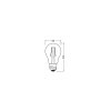 Osram lights E27 LED 2.5 Watt warm white 250 Lumen