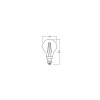 Osram lights E14 LED 2.5 Watt warm white 250 Lumen