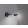 Trio KAZAN Wall Light LED black, 1-light source
