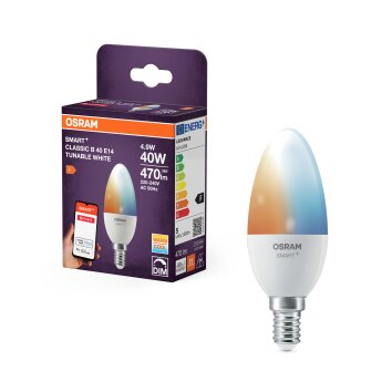 Osram lights E14 LED 4.9 Watt dimmable 470 Lumen