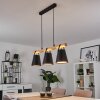 ANDIAN Pendant Light Ecru, black, 3-light sources