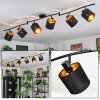 Alsen ceiling light, ceiling spotlight black, 6-light sources