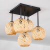 Basto ceiling light, globe light Ecru, 5-light sources