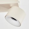 Narel ceiling light LED sand-coloured, 3-light sources