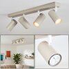 Javel ceiling light sand-coloured, 4-light sources