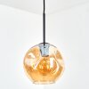 Ripoll hanging light, globe light, pendant light Amber, 1-light source