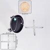 Basto ceiling light, globe light Ecru, 3-light sources