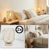 Narla table lamp sand-coloured, white, 1-light source