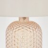Fonil table lamp Champagne, 1-light source