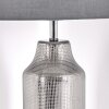 Ralor table lamp silver, 1-light source