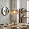 Koyoto hanging light, globe light, pendant light clear, Smoke-coloured, 1-light source