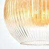 Koyoto hanging light, globe light, pendant light Amber, clear, 1-light source