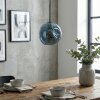 Ripoll hanging light, globe light, pendant light blue, 1-light source