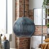 Koyoto hanging light, globe light, pendant light blue, 1-light source