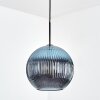 Koyoto hanging light, globe light, pendant light blue, 1-light source