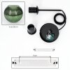 Koyoto hanging light, globe light, pendant light green, 1-light source