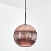 Koyoto hanging light, globe light, pendant light coppery, 1-light source