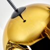 Ripoll hanging light, globe light, pendant light gold, 1-light source
