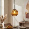 Koyoto hanging light, globe light, pendant light gold, 1-light source