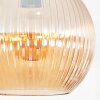 Koyoto ceiling light, globe light 25 cm Amber, 1-light source