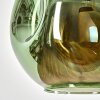 Ripoll hanging light, globe light, pendant light green, 1-light source