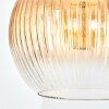 Koyoto hanging light, globe light, pendant light Amber, clear, 1-light source