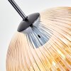 Koyoto hanging light, globe light, pendant light Amber, clear, 1-light source