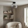 Ripoll ceiling light, globe light Smoke-coloured, 1-light source