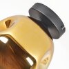 Ripoll ceiling light, globe light gold, 1-light source