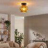 Ripoll ceiling light, globe light gold, 1-light source