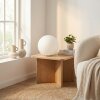 Cochuna globe light, table lamp white, 1-light source