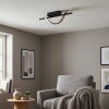 Solir ceiling light LED black, 1-light source