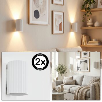 Fonir Up & Down Light, wall light white, 1-light source