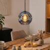 Ripoll hanging light, globe light, pendant light blue, 1-light source