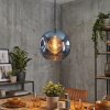 Ripoll hanging light, globe light, pendant light blue, 1-light source