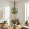 Ripoll hanging light, globe light, pendant light green, 1-light source
