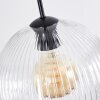 Koyoto hanging light, globe light, pendant light clear, 4-light sources