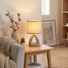 Garin table lamp grey, 1-light source