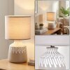 Mirvel table lamp grey, white, 1-light source
