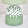 Mirvel table lamp green, white, 1-light source