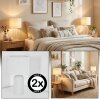 Fonil table lamp transparent, clear, white, 1-light source
