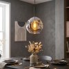 Ripoll hanging light, globe light, pendant light Smoke-coloured, 1-light source