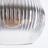 Koyoto hanging light, globe light, pendant light Amber, clear, Smoke-coloured, 4-light sources