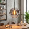 Ripoll hanging light, globe light, pendant light clear, Smoke-coloured, 1-light source