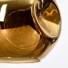 Ripoll hanging light, globe light, pendant light gold, 4-light sources