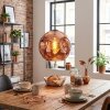 Ripoll hanging light, globe light, pendant light coppery, 1-light source