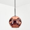 Ripoll hanging light, globe light, pendant light coppery, 1-light source