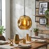 Ripoll hanging light, globe light, pendant light gold, 1-light source