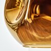 Ripoll hanging light, globe light, pendant light gold, 1-light source
